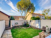 Sunny suburban garden in Pretoria, Gauteng